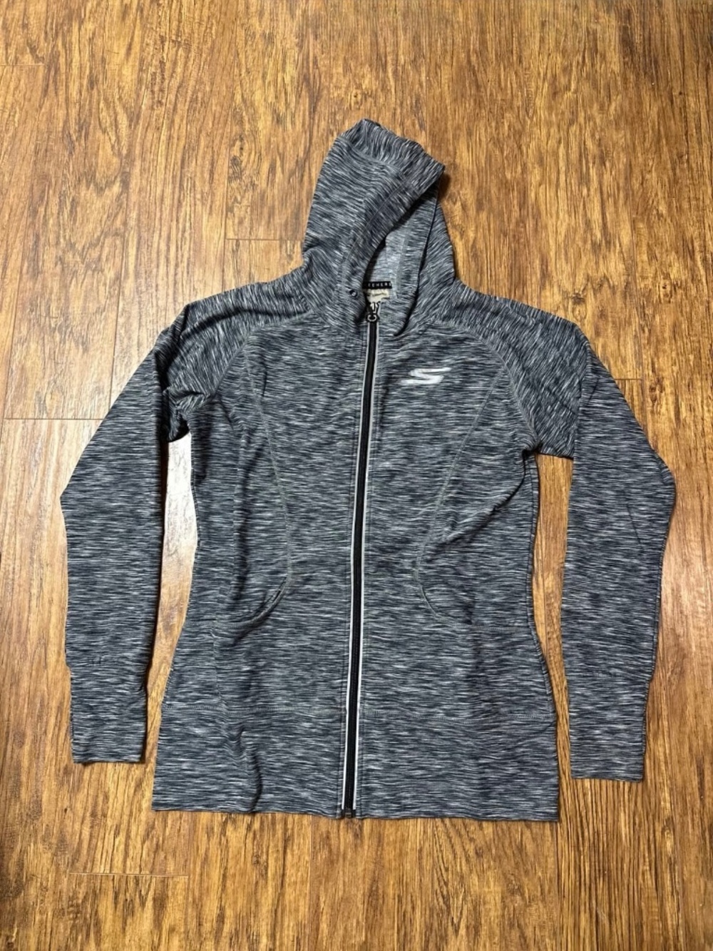 Skechers Athletic Hooded Full-Zip Jacket Size Medium